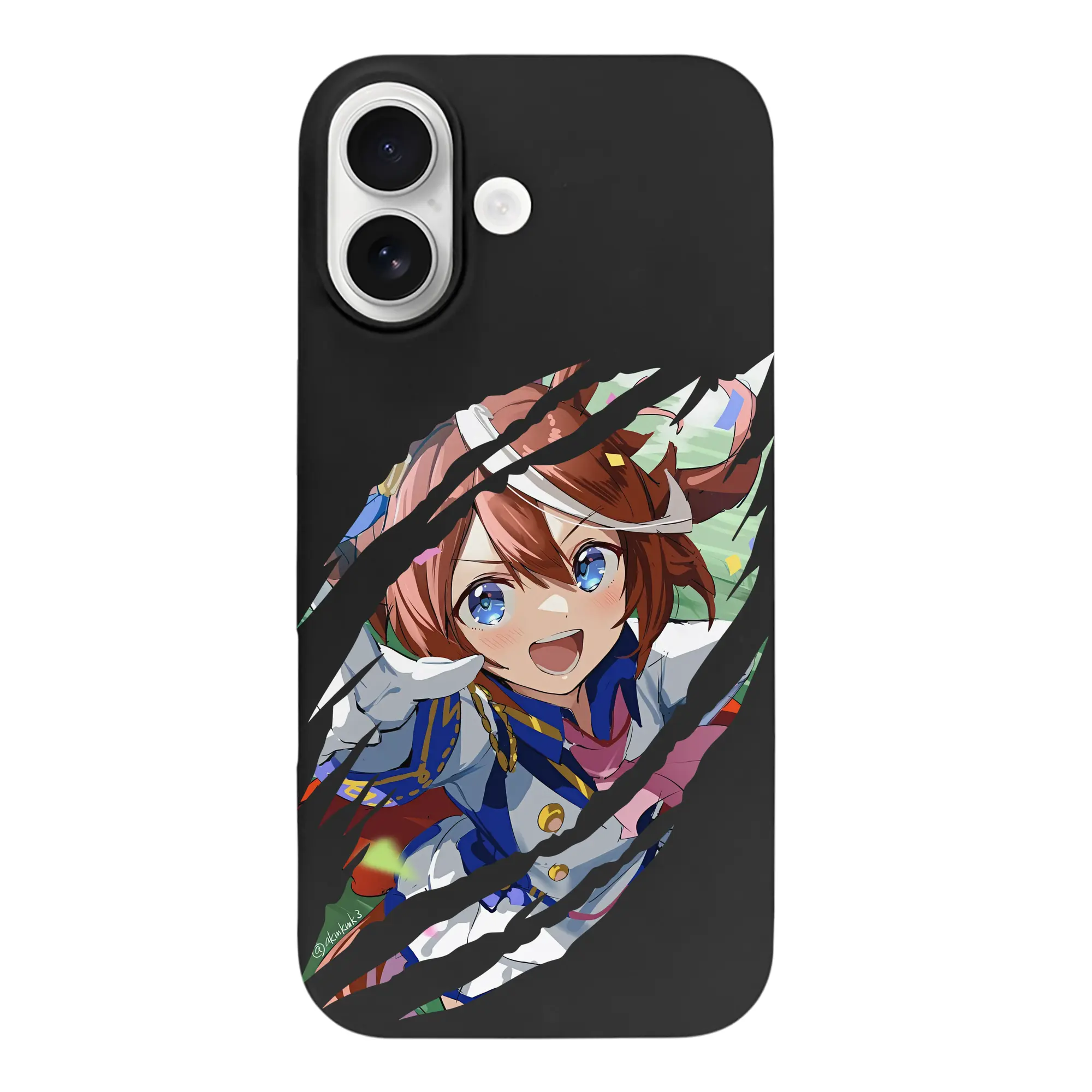 ウマ娘 プリティーダービー グッズ トウカイテイオー - iPhone 17 シリーズ シリコンケース 薄型 耐衝撃 指紋防止 ソフトタッチカバー 精密フィット 傷防止 保護ケース iPhone 17/17 Air/17 Pro/17 Pro Max 対応